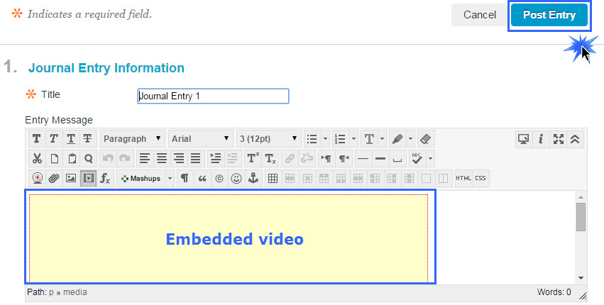 embedded video html code